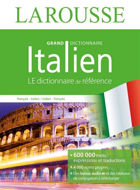 dictionnaire francais italien